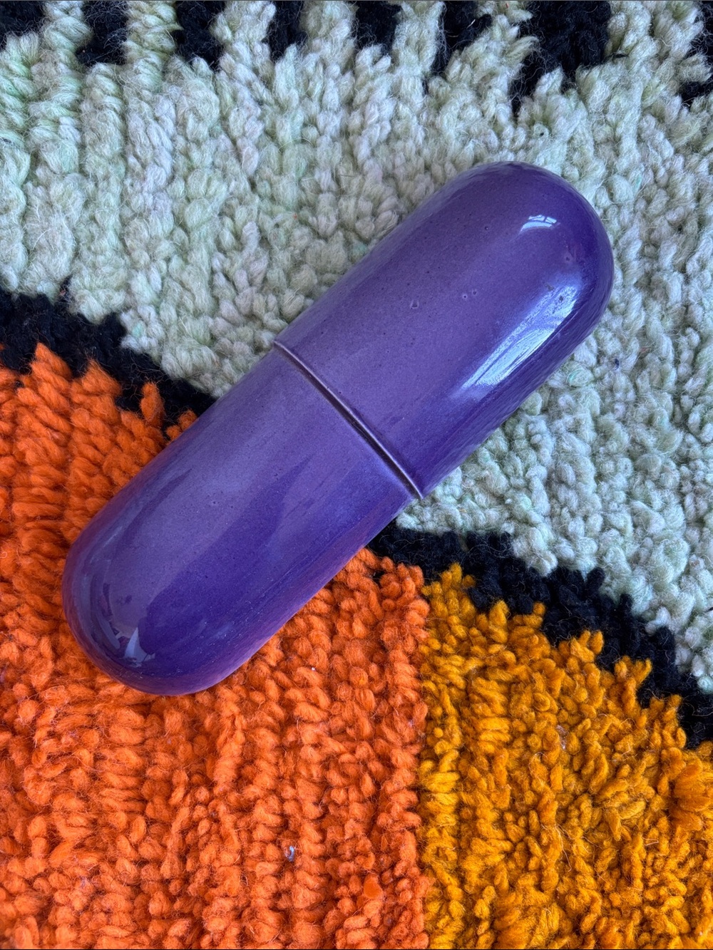 Purple Ceramic Pill